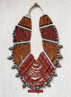 1623 SOLD Antique Naga Tribal Bead Necklace-WOVENSOULS Antique Textiles &amp; Art Gallery