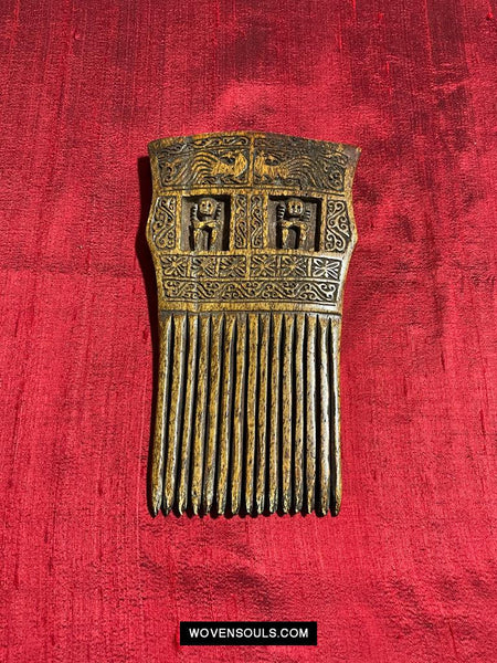 1631 Old Tanimbar Comb - Not for sale-WOVENSOULS Antique Textiles & Art Gallery