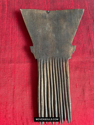 1634 Old Tanimbar Comb-WOVENSOULS Antique Textiles &amp; Art Gallery