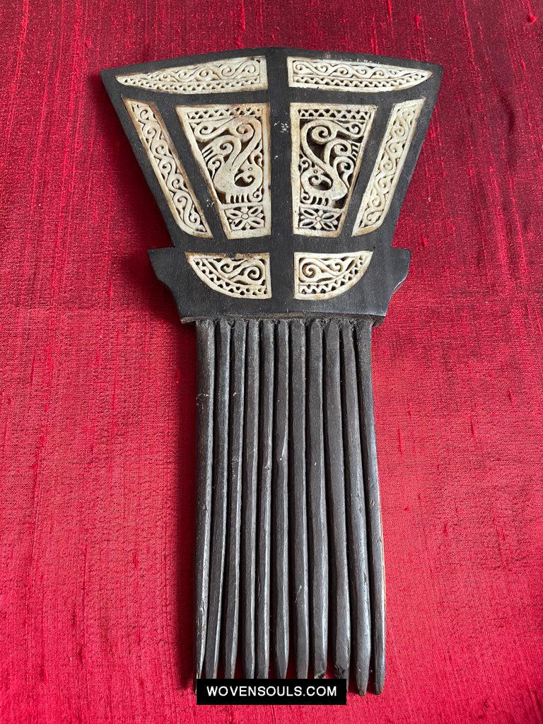 1634 Old Tanimbar Comb-WOVENSOULS Antique Textiles &amp; Art Gallery