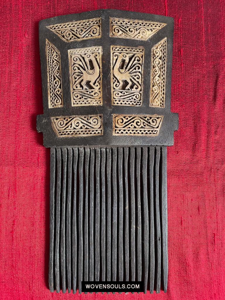 1636 Old Tanimbar Comb-WOVENSOULS Antique Textiles &amp; Art Gallery