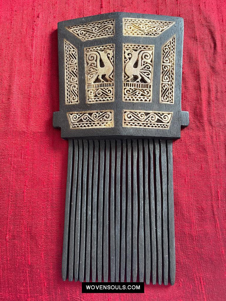 1637 Old Tanimbar Comb-WOVENSOULS Antique Textiles &amp; Art Gallery