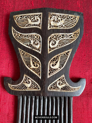 1639 Old Tanimbar Comb-WOVENSOULS Antique Textiles &amp; Art Gallery