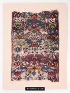 1643 Antique Karabagh / Kuba Rug Fragment w Dragon Elements-WOVENSOULS Antique Textiles &amp; Art Gallery