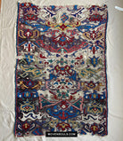 1643 Antique Karabagh / Kuba Rug Fragment w Dragon Elements-WOVENSOULS Antique Textiles &amp; Art Gallery