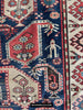 1645 Antique Gendge Boteh Rug with Figures-WOVENSOULS Antique Textiles &amp; Art Gallery