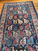 1645 Antique Gendge Boteh Rug with Figures-WOVENSOULS Antique Textiles &amp; Art Gallery