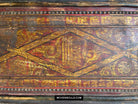 1646 Large Antique Tibetan Gilt & Carved Wood Sutra Cover-WOVENSOULS Antique Textiles &amp; Art Gallery