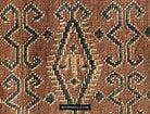 1649 Antique Iban Pua Kumbu Sungkit Singkit Woven Textile with Human Figures-WOVENSOULS Antique Textiles &amp; Art Gallery