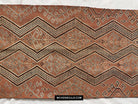 1650 Antique Iban Pua Kumbu Sungkit Singkit Woven Textile with Serpent Dragon-WOVENSOULS Antique Textiles &amp; Art Gallery