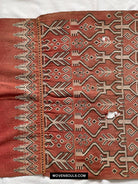 1651 Antique Iban Pua Kumbu Sungkit Singkit Woven Textile with Human Figures-WOVENSOULS Antique Textiles &amp; Art Gallery