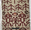 1652 Antique Iban Pua Kumbu Sungkit Singkit Woven Textile with Human Figures - Undyed base-WOVENSOULS Antique Textiles &amp; Art Gallery