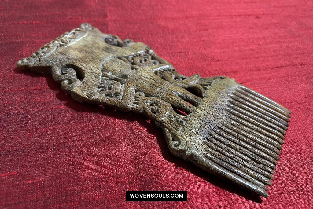 1654 Old Tanimbar Comb - Not for sale-WOVENSOULS Antique Textiles &amp; Art Gallery