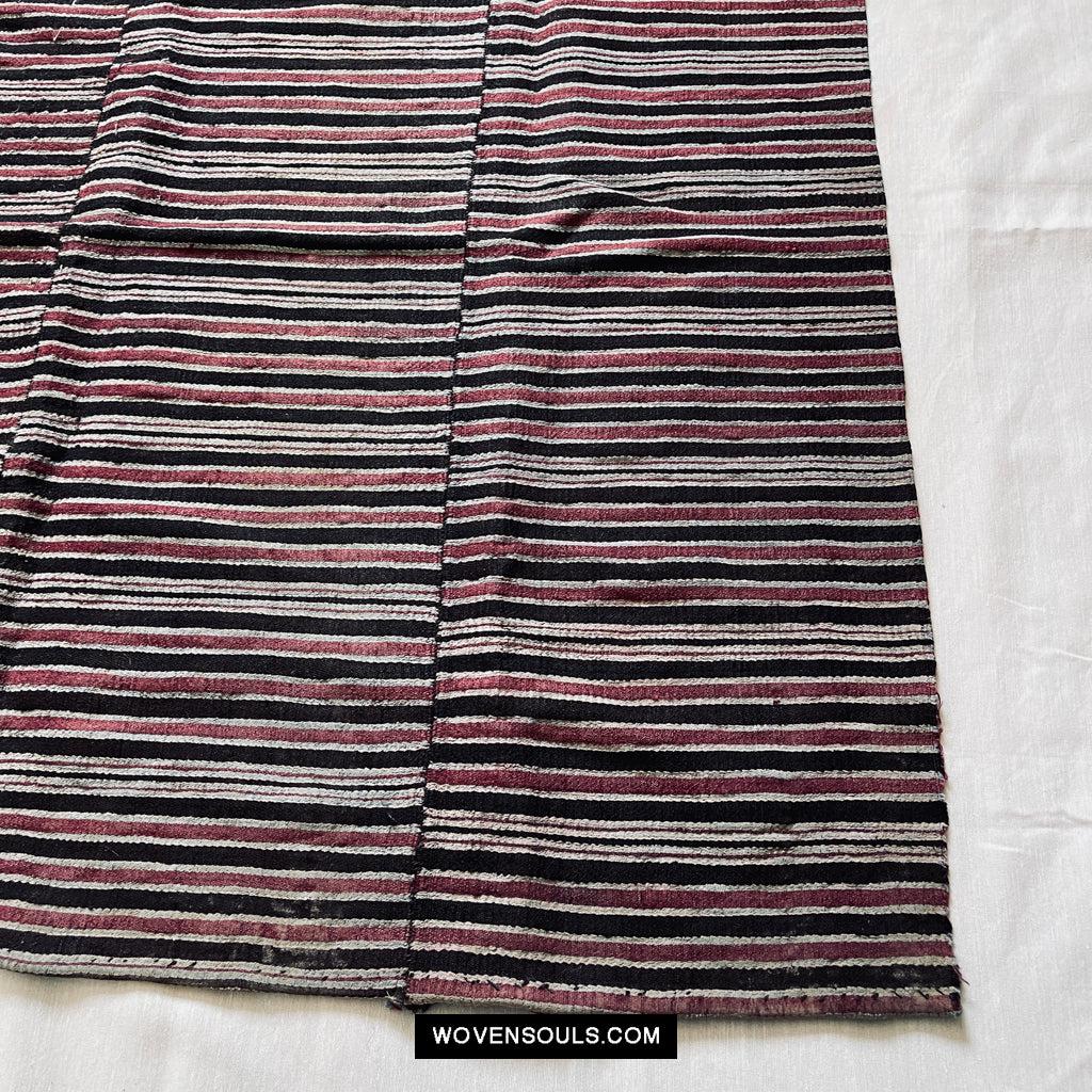 1656 Vintage Tibetan Handwoven Pangden Apron-WOVENSOULS Antique Textiles &amp; Art Gallery