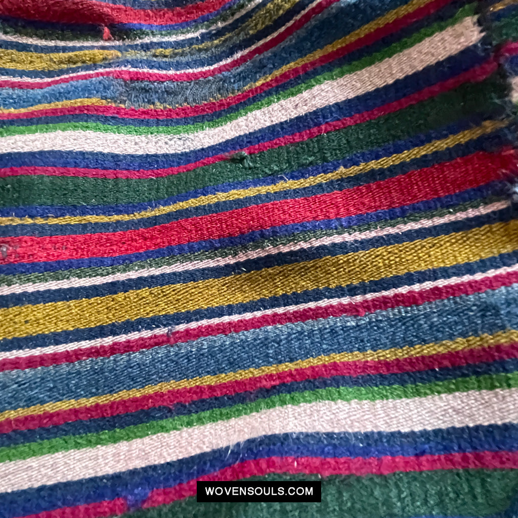 1658 Vintage Tibetan Handwoven Pangden Apron-WOVENSOULS Antique Textiles &amp; Art Gallery