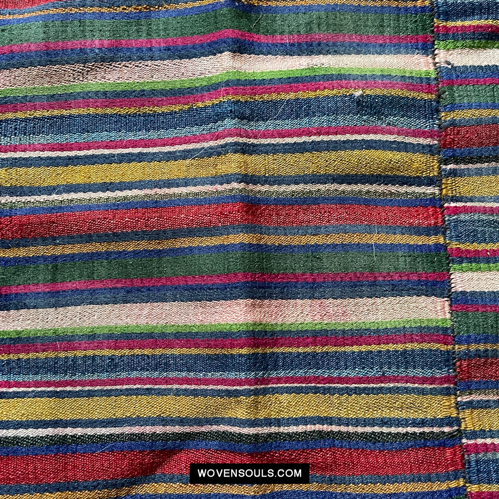 1658 Vintage Tibetan Handwoven Pangden Apron-WOVENSOULS Antique Textiles &amp; Art Gallery