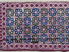 1661 Vintage Batik Textile with Patola Motif-WOVENSOULS Antique Textiles &amp; Art Gallery