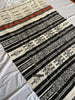 1665 Vintage Fulani Woven Blanket Textile - African Weaving-WOVENSOULS Antique Textiles &amp; Art Gallery