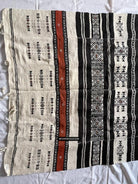 1665 Vintage Fulani Woven Blanket Textile - African Weaving-WOVENSOULS Antique Textiles &amp; Art Gallery