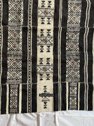 1665 Vintage Fulani Woven Blanket Textile - African Weaving-WOVENSOULS Antique Textiles &amp; Art Gallery