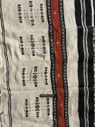 1665 Vintage Fulani Woven Blanket Textile - African Weaving-WOVENSOULS Antique Textiles &amp; Art Gallery