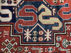 1671 Antique Cloudband Kazak Rug with Human Motifs-WOVENSOULS Antique Textiles &amp; Art Gallery