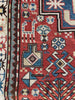 1671 Antique Cloudband Kazak Rug with Human Motifs-WOVENSOULS Antique Textiles &amp; Art Gallery