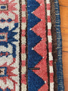 1672 Antique Chelaberd Eagle Kazak Rug with Human Motifs-WOVENSOULS Antique Textiles &amp; Art Gallery
