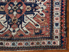 1672 Antique Chelaberd Eagle Kazak Rug with Human Motifs-WOVENSOULS Antique Textiles &amp; Art Gallery