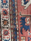 1672 Antique Chelaberd Eagle Kazak Rug with Human Motifs-WOVENSOULS Antique Textiles &amp; Art Gallery
