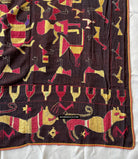 1673 Rare Sainchi Phulkari Embroidery Textile from Punjab-WOVENSOULS Antique Textiles &amp; Art Gallery