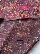 1674 Rare Sainchi Phulkari Embroidery Textile from Punjab-WOVENSOULS Antique Textiles &amp; Art Gallery