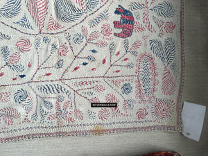 1677 Old Kantha Embroidery Bengal Textile Art-WOVENSOULS Antique Textiles &amp; Art Gallery