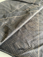 1679 Handwoven Silk Ikat Scarf Shawl-WOVENSOULS Antique Textiles &amp; Art Gallery