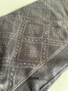 1679 Handwoven Silk Ikat Scarf Shawl-WOVENSOULS Antique Textiles &amp; Art Gallery