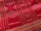 1680 Ikat Cotton Handloom Sari Orissa-WOVENSOULS Antique Textiles &amp; Art Gallery