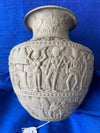 1684 Terracotta Vase w Dancers & Musicians