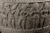 1684 Terracotta Vase w Dancers & Musicians