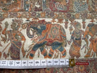 1694 SOLD Figurative Pashmina Shawl from Kashmir-WOVENSOULS Antique Textiles &amp; Art Gallery