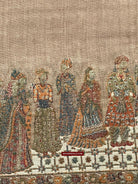 1694 SOLD Figurative Pashmina Shawl from Kashmir-WOVENSOULS Antique Textiles &amp; Art Gallery