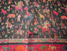 1696 SOLD Figurative Hunting Shawl from Kashmir-WOVENSOULS Antique Textiles &amp; Art Gallery