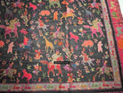 1696 SOLD Figurative Hunting Shawl from Kashmir-WOVENSOULS Antique Textiles &amp; Art Gallery