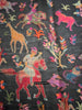 1696 SOLD Figurative Hunting Shawl from Kashmir-WOVENSOULS Antique Textiles &amp; Art Gallery