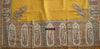 1697 SOLD Exquisite Burnt Yellow Boteh Shawl from Kashmir - Recently Made-WOVENSOULS Antique Textiles &amp; Art Gallery