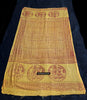 1700 Rare Namawali Block Printed Assamese Gamchaa-WOVENSOULS Antique Textiles &amp; Art Gallery