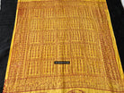 1700 Rare Namawali Block Printed Assamese Gamchaa-WOVENSOULS Antique Textiles &amp; Art Gallery