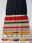 1702 Handwoven Gujarat Wool Scarf / Stole - Recently Made-WOVENSOULS Antique Textiles &amp; Art Gallery