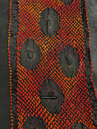 1709 Rajasthan Bandhani Bandhini Bandhej Sillk Tie-Dye Shawl Stole-WOVENSOULS Antique Textiles &amp; Art Gallery