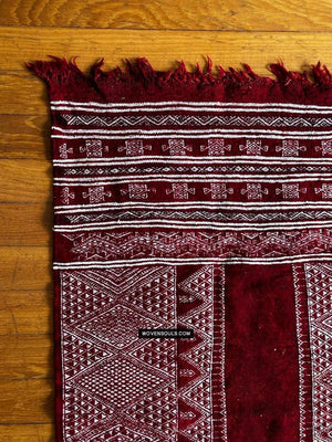 1710 Old Bakhnoug Shawl - Textile Art Masterpiece-WOVENSOULS Antique Textiles &amp; Art Gallery