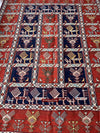 1711 Old Peacock Animal Verneh Shaddah Kuba Soumac Rug-WOVENSOULS Antique Textiles &amp; Art Gallery